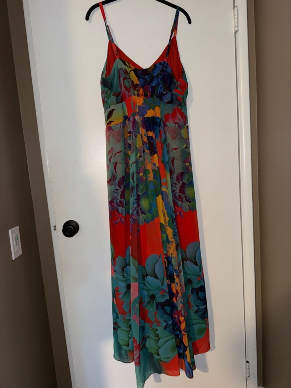 City Chic Hi-Low Floral Maxi Dress - Picture 5 of 7